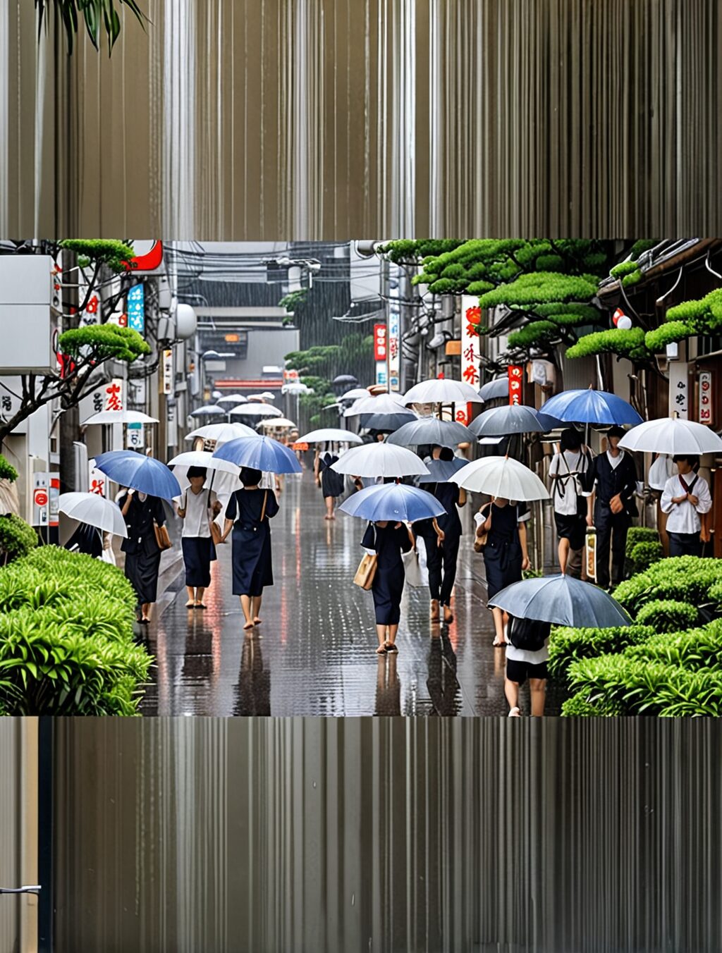 when is rainy season in osaka japan