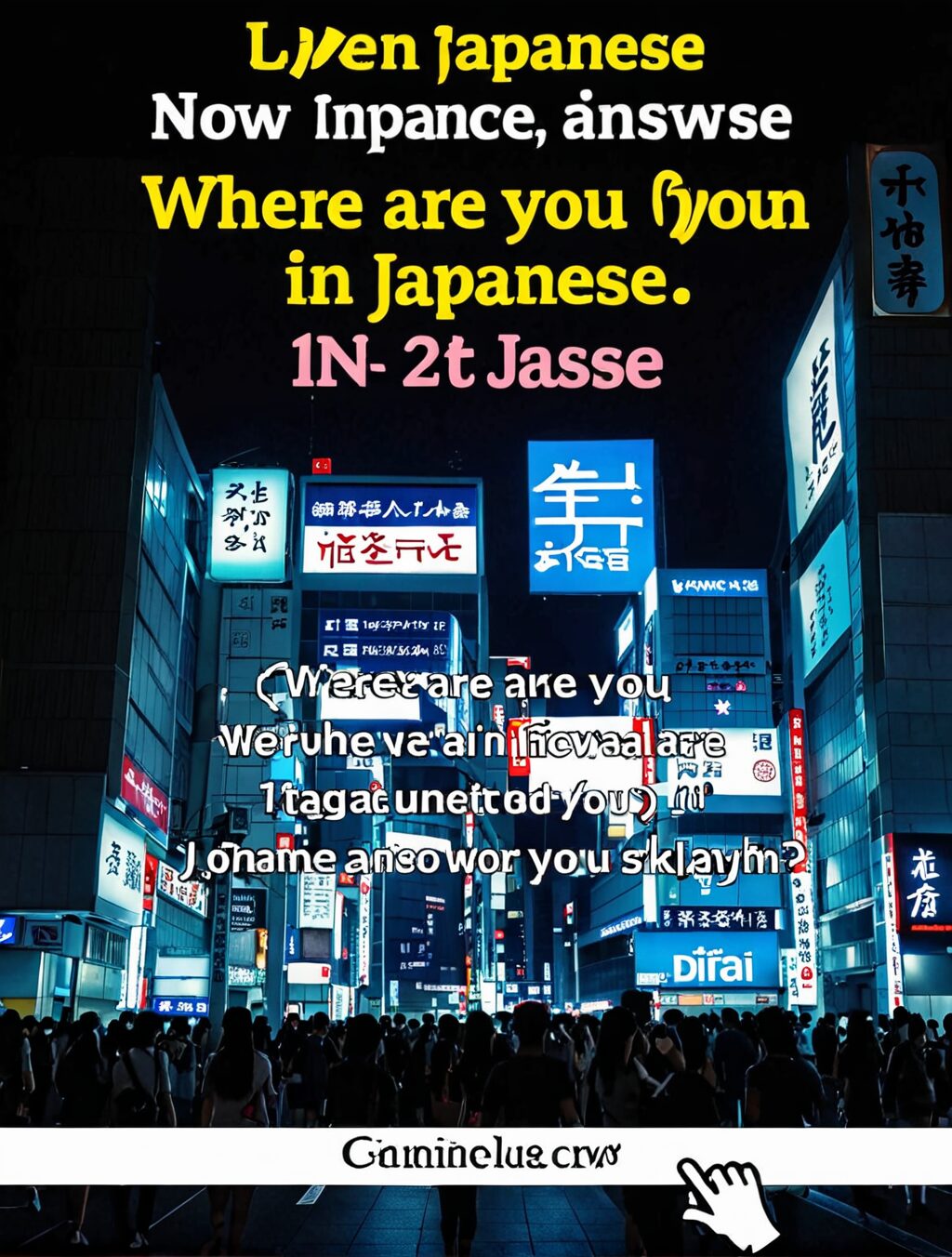 where are you in japanese