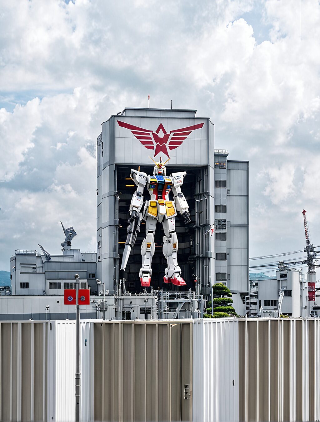 where is the gundam factory in japan