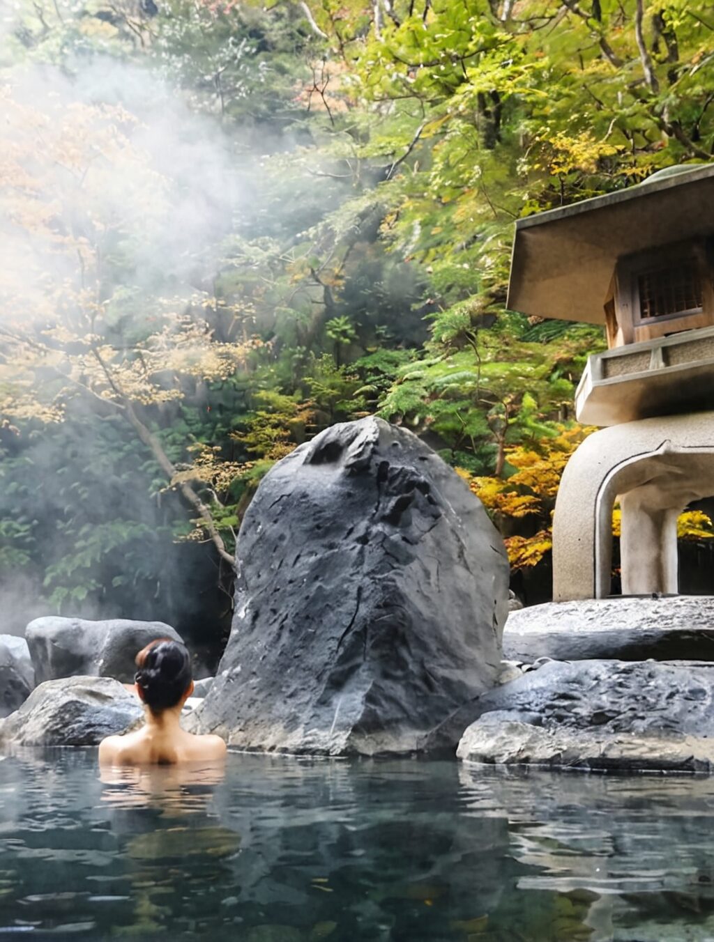 where to stay in an onsen in japan