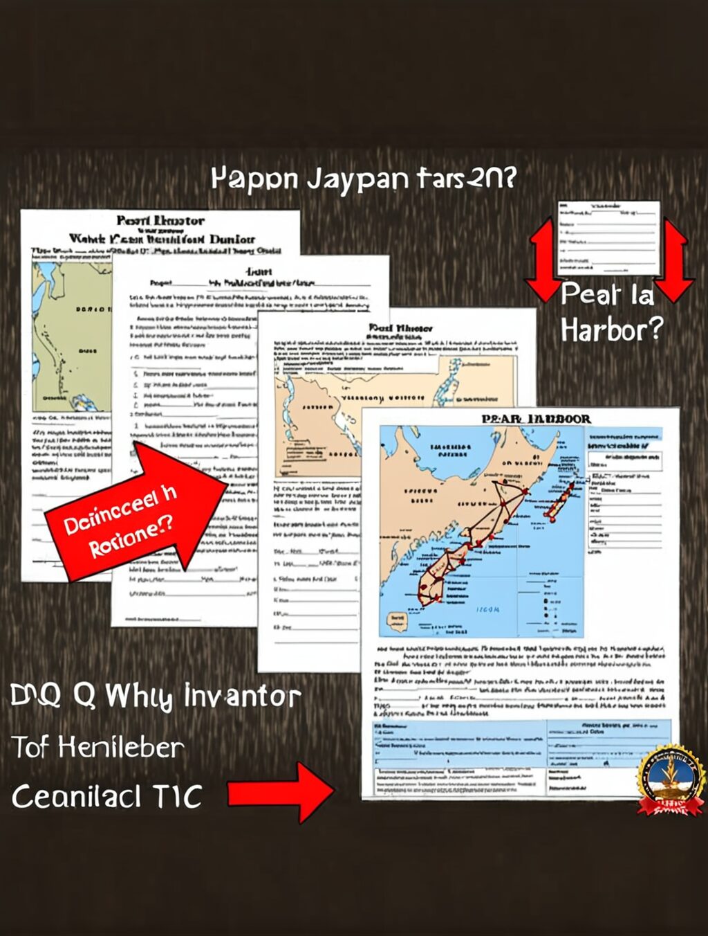 why did japan attack pearl harbor dbq document answer key