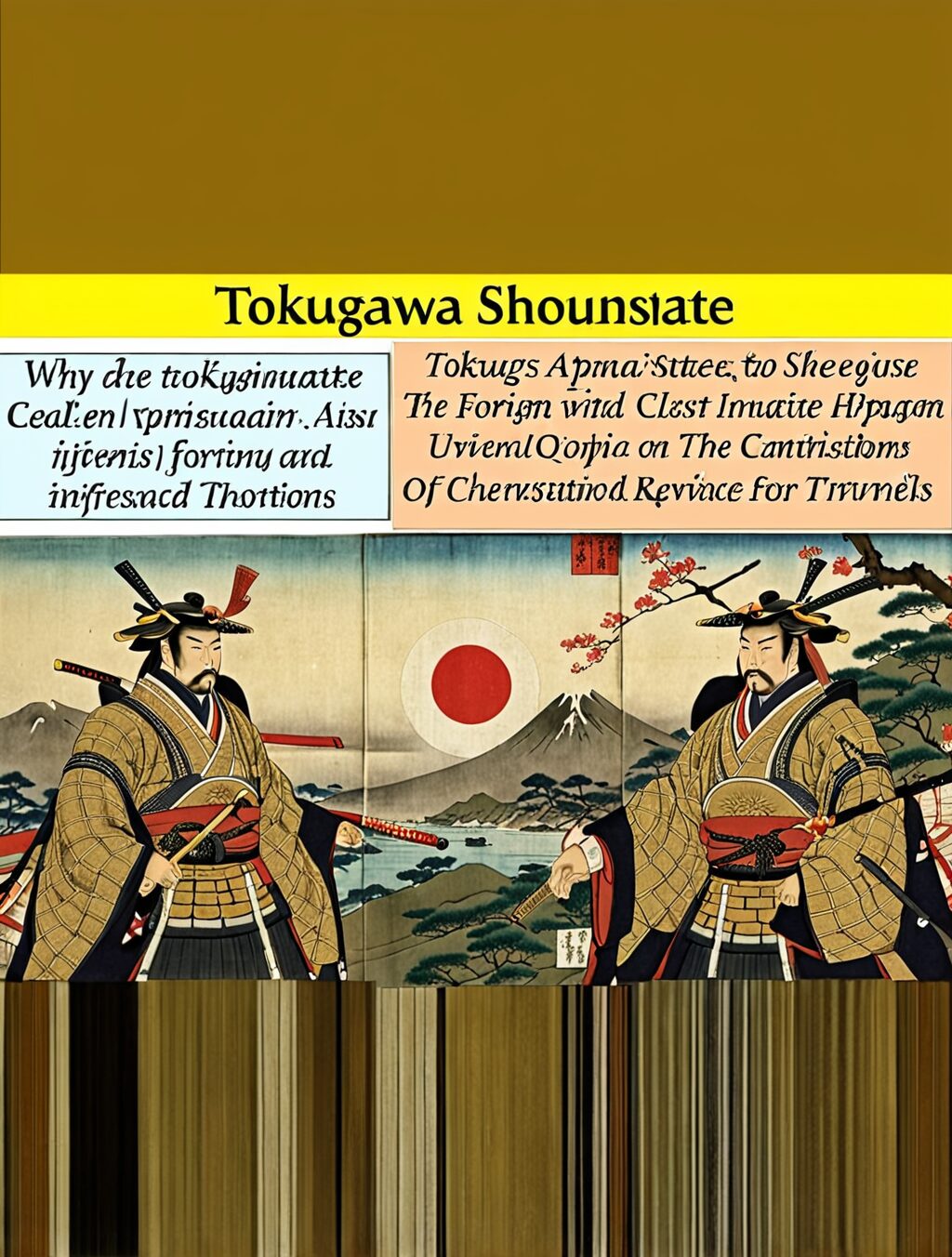 why did the tokugawa shogunate close japan to foreign influence