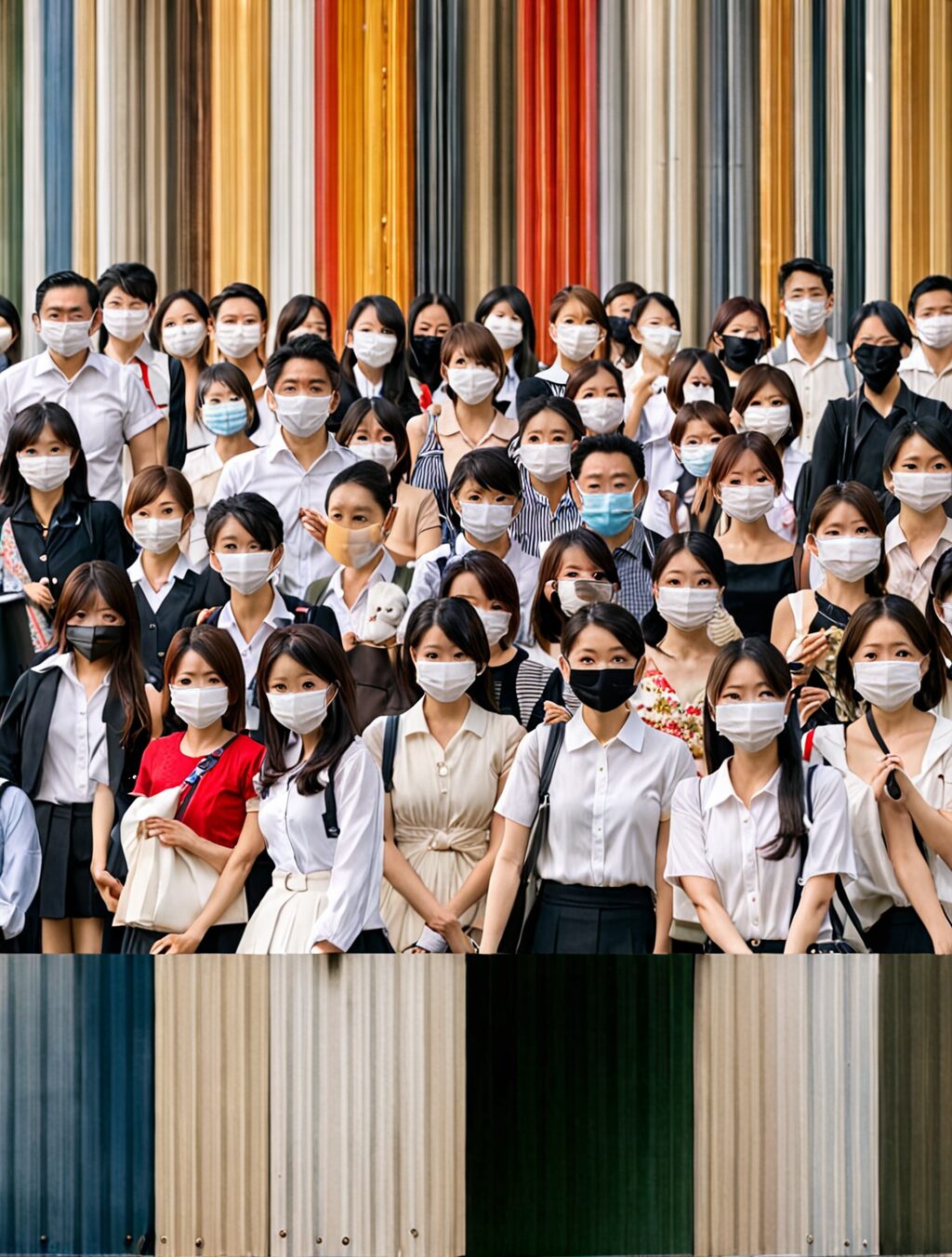 why do people in japan wear masks