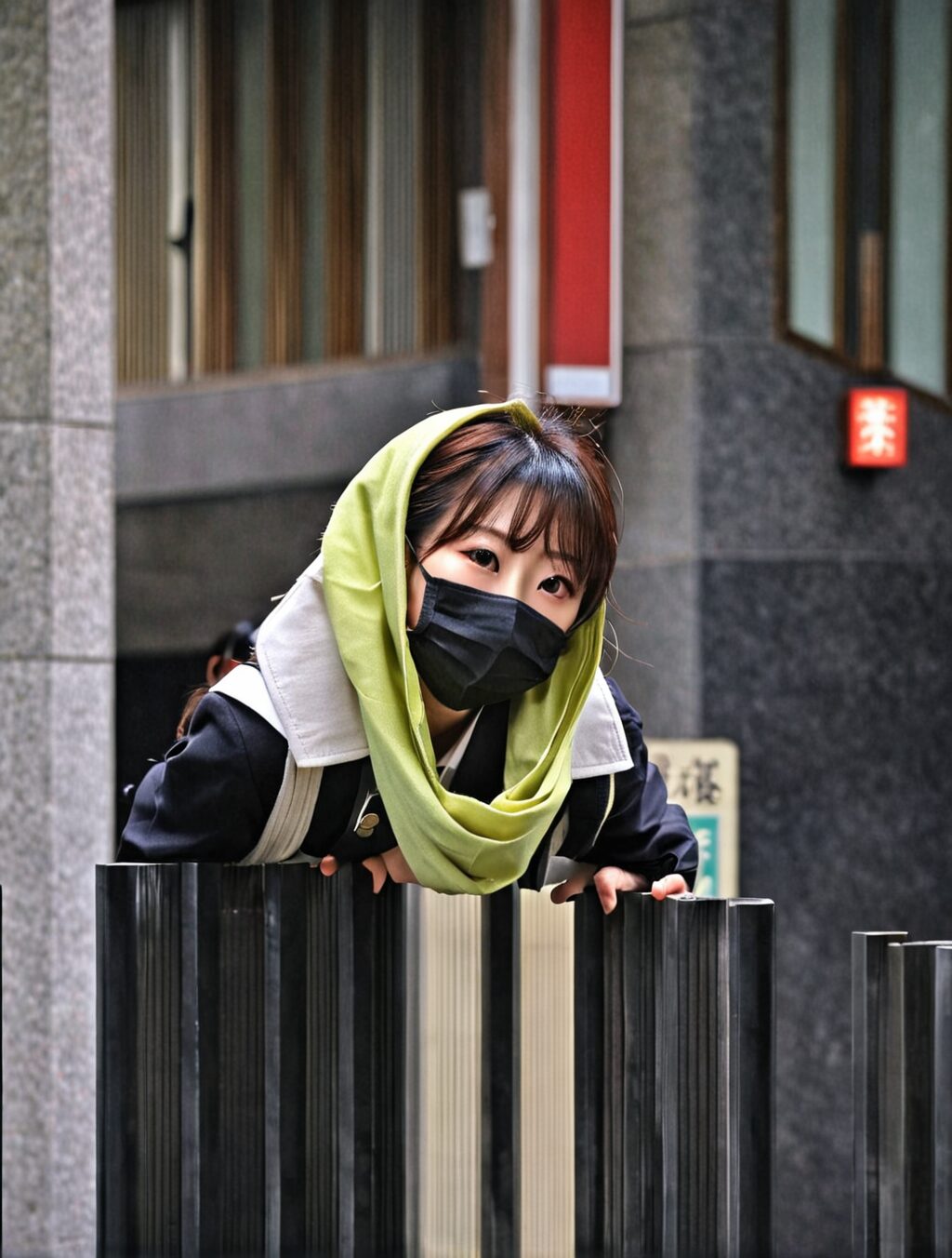 why do people in japan wear masks