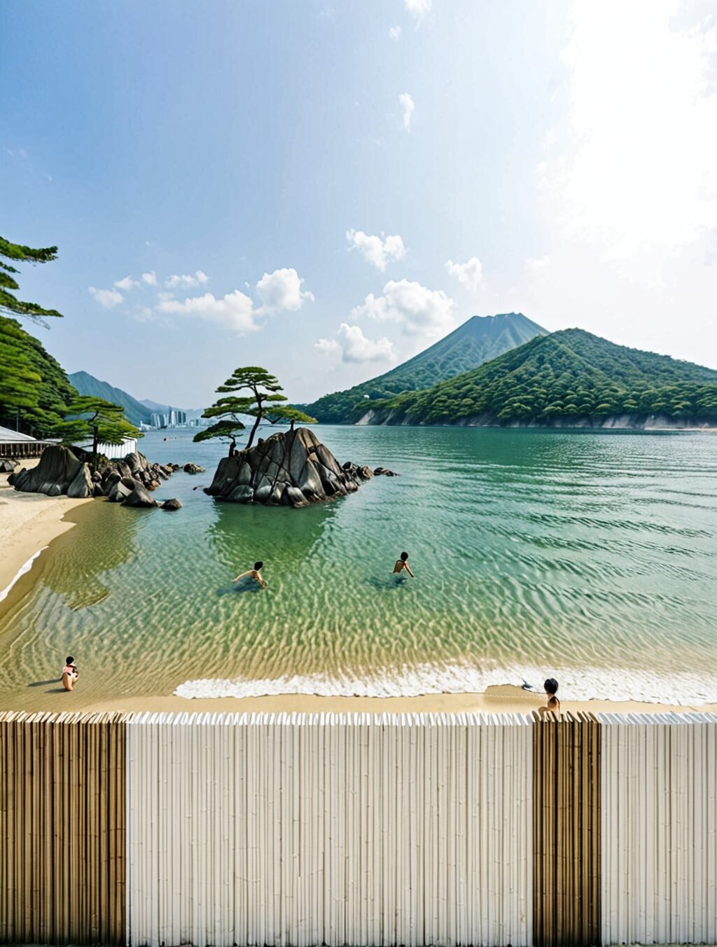 why does japan have no swimmable beaches