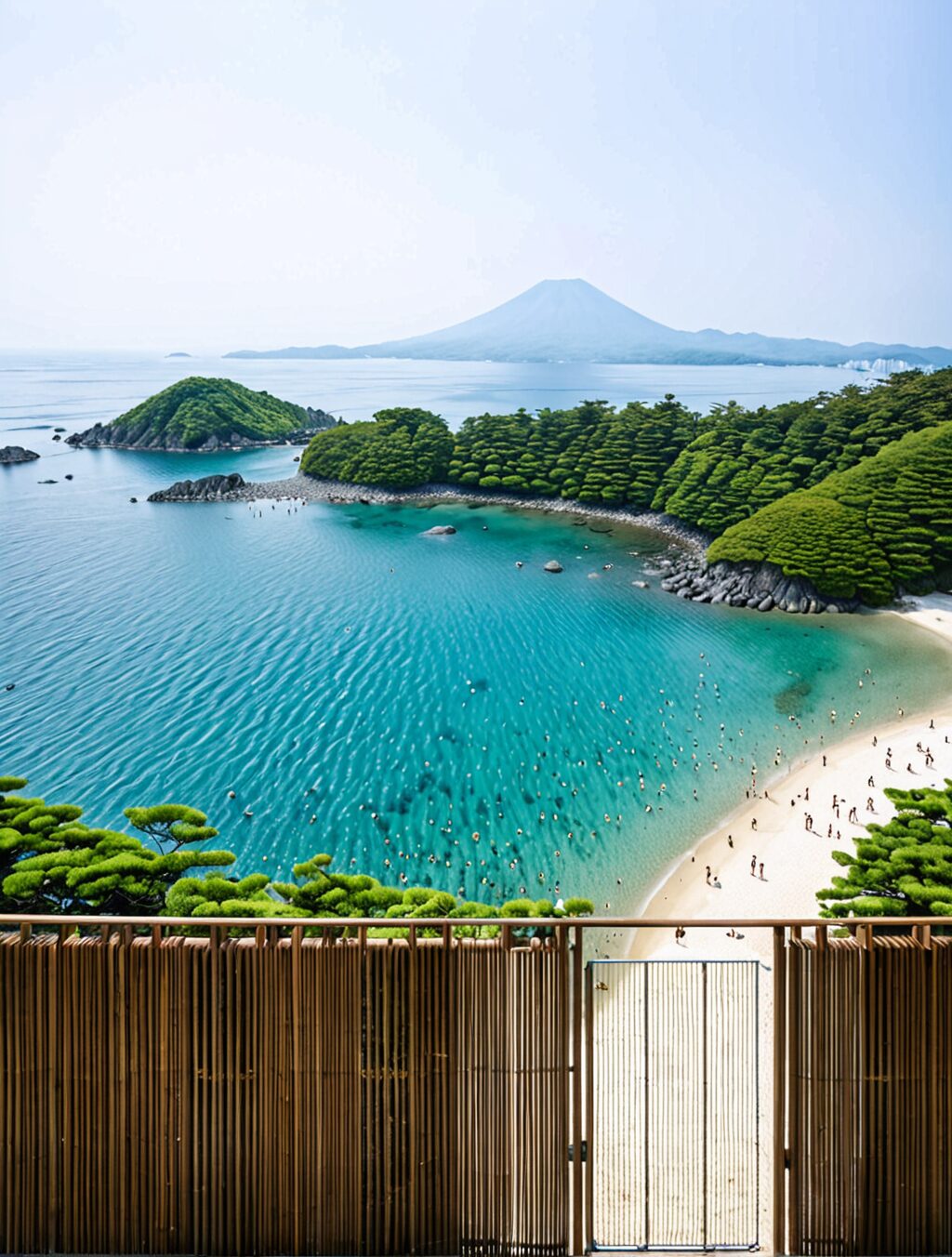 why does japan have no swimmable beaches