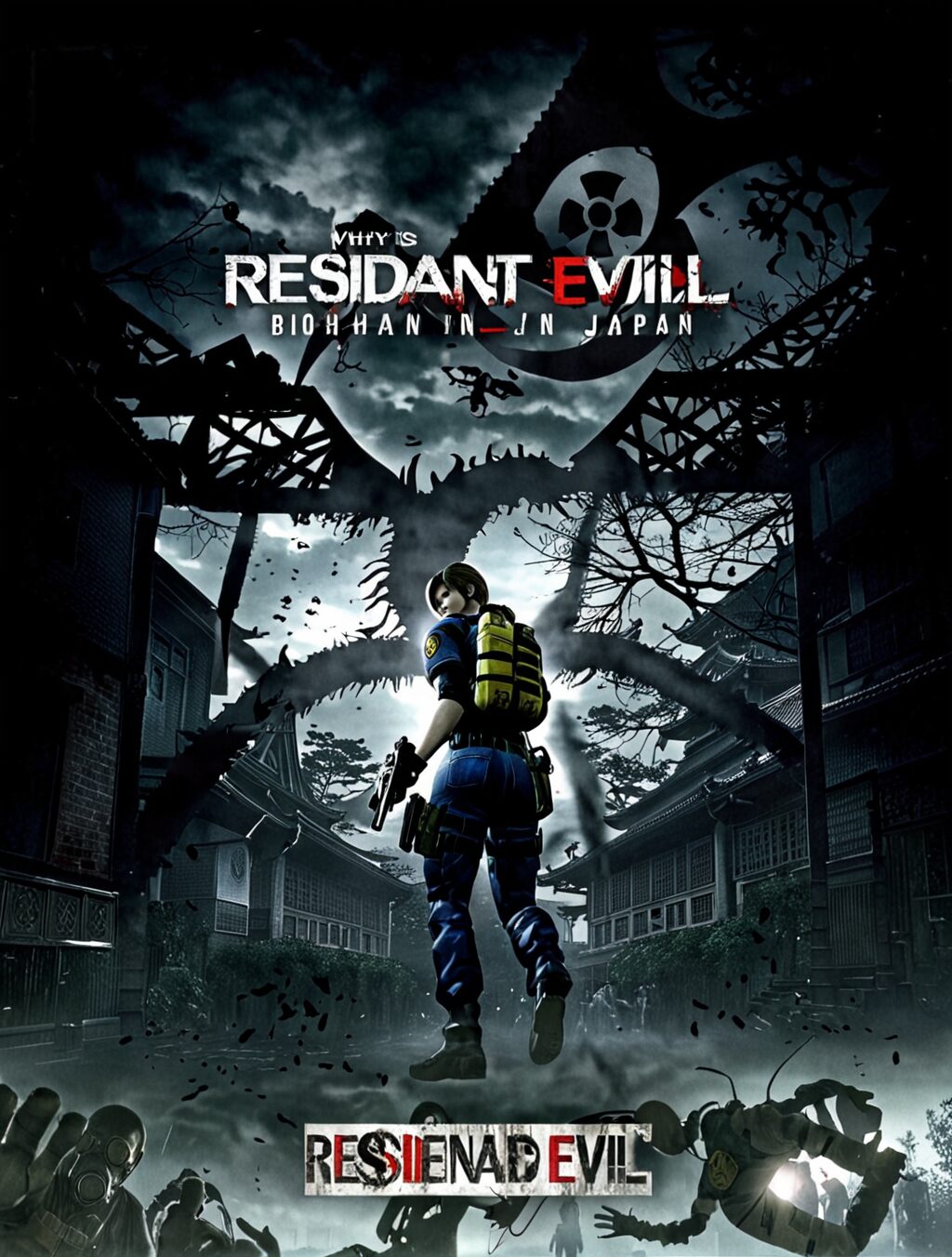 why is resident evil called biohazard in japan reddit