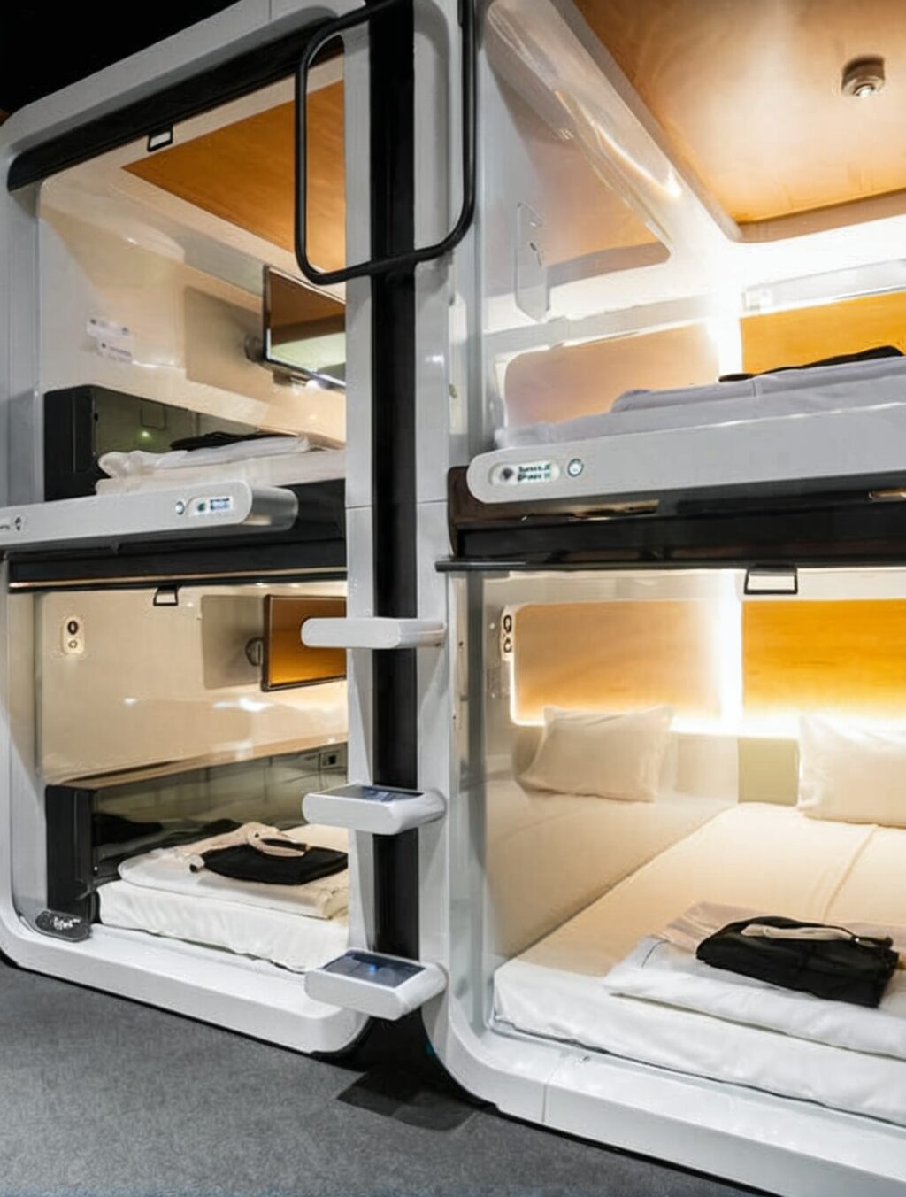 why japan has capsule hotels drome