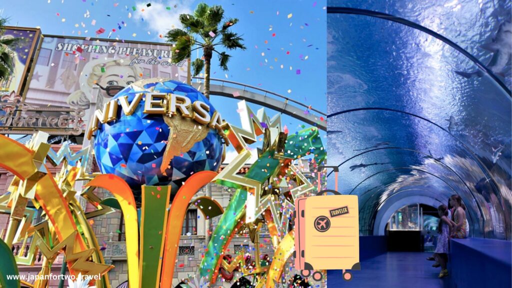 Universal Studios Japan and Osaka Aquarium