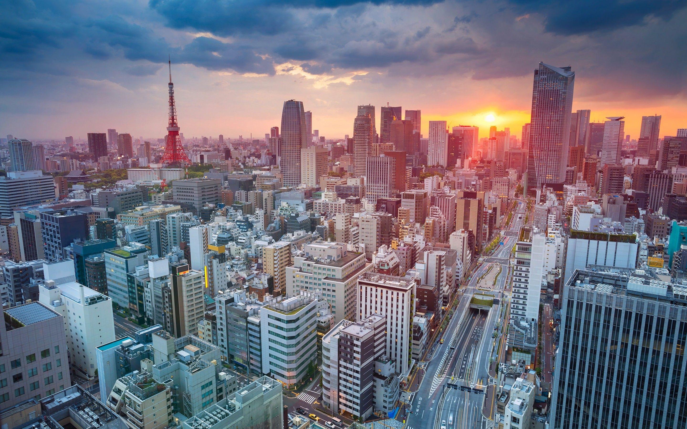Tokyo Sunset Wallpapers - Top Free Tokyo Sunset Backgrounds ...