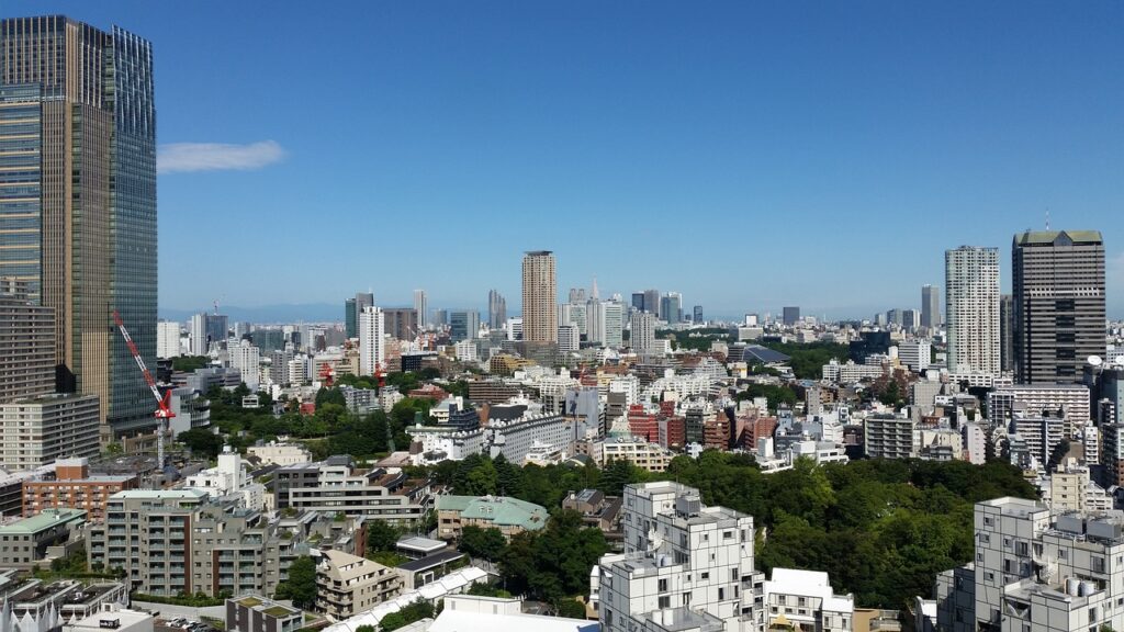 tokyo japan skyline city 1599549