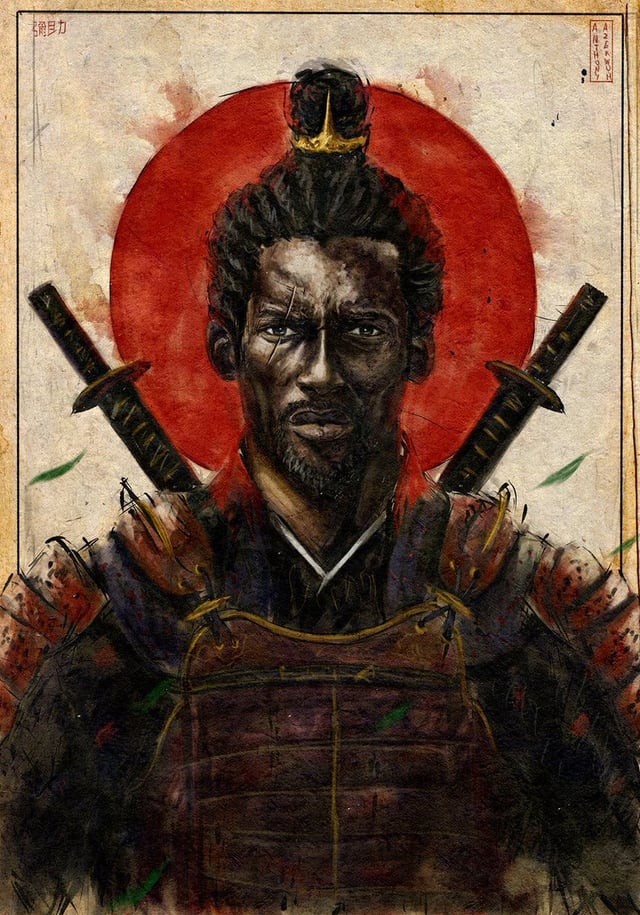 Black Samurai Art