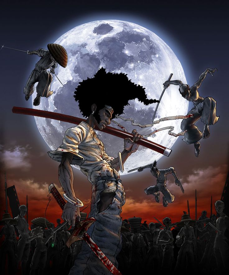 Black Samurai Art