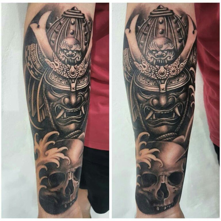 Best Samurai Tattoo Forearm 2024: Be The Next Trendsetter