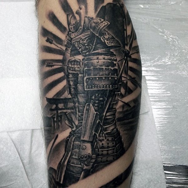 Best Samurai Tattoo Leg 2024: You Must Try