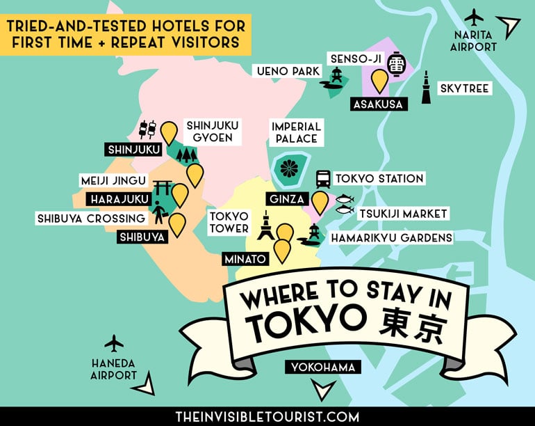 best area to stay in tokyo