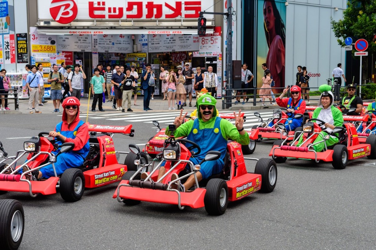 Rev Up Your Excitement with Mario Kart in Tokyo, Japan