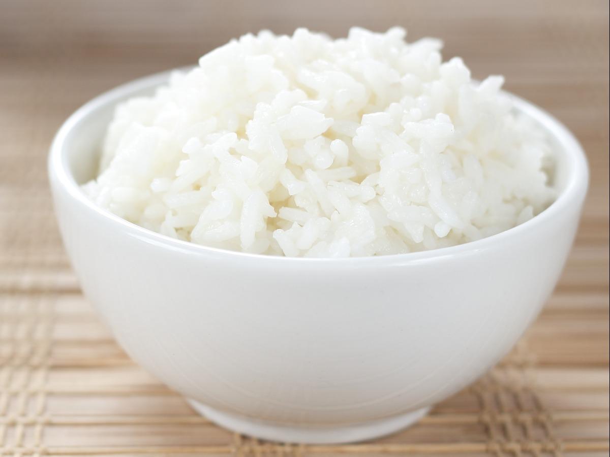 Perfect Steamed Rice Recipe and Nutrition - Eat This Much