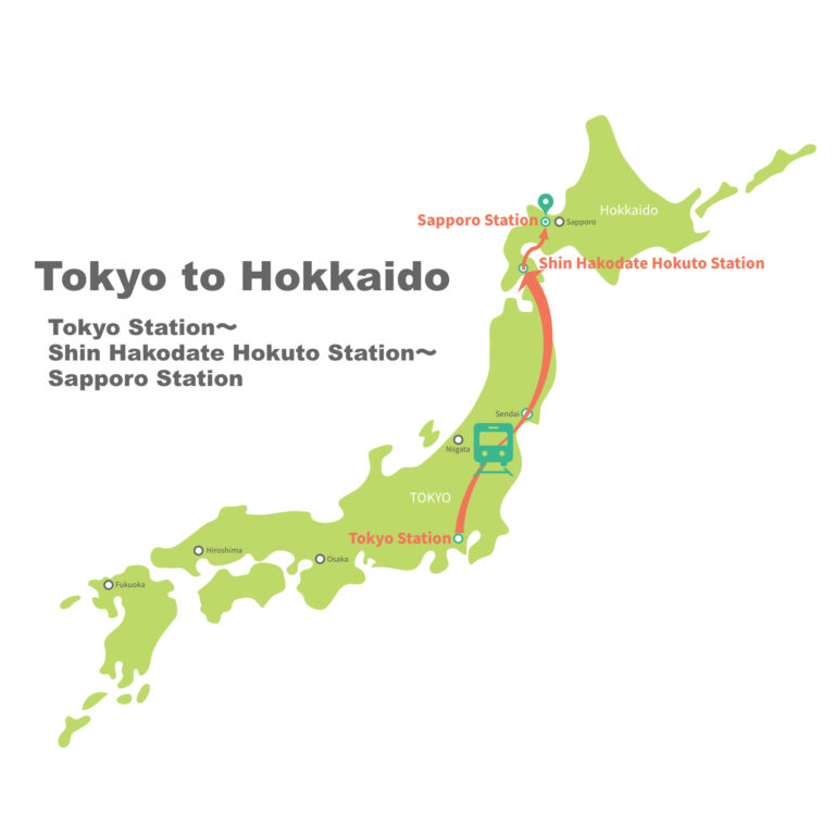 How to Travel From Tokyo to Hokkaido Effortlessly