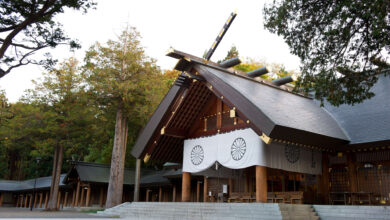 Unveiling the Serenity of Hokkaido Shrine