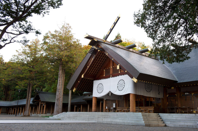 Unveiling the Serenity of Hokkaido Shrine