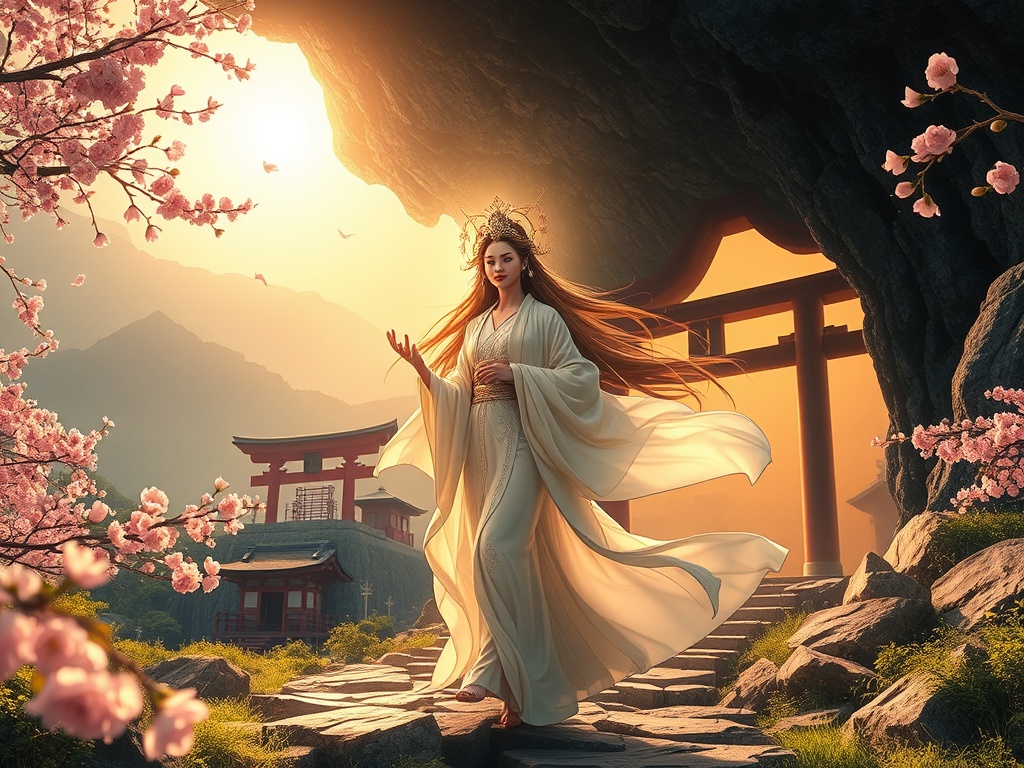 Amaterasu: The Radiant Sun Goddess and Her Celestial Influence