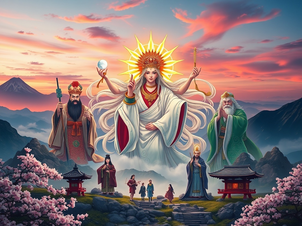 Divine Pantheon: Meet the Majestic Deities of Japanese Myth