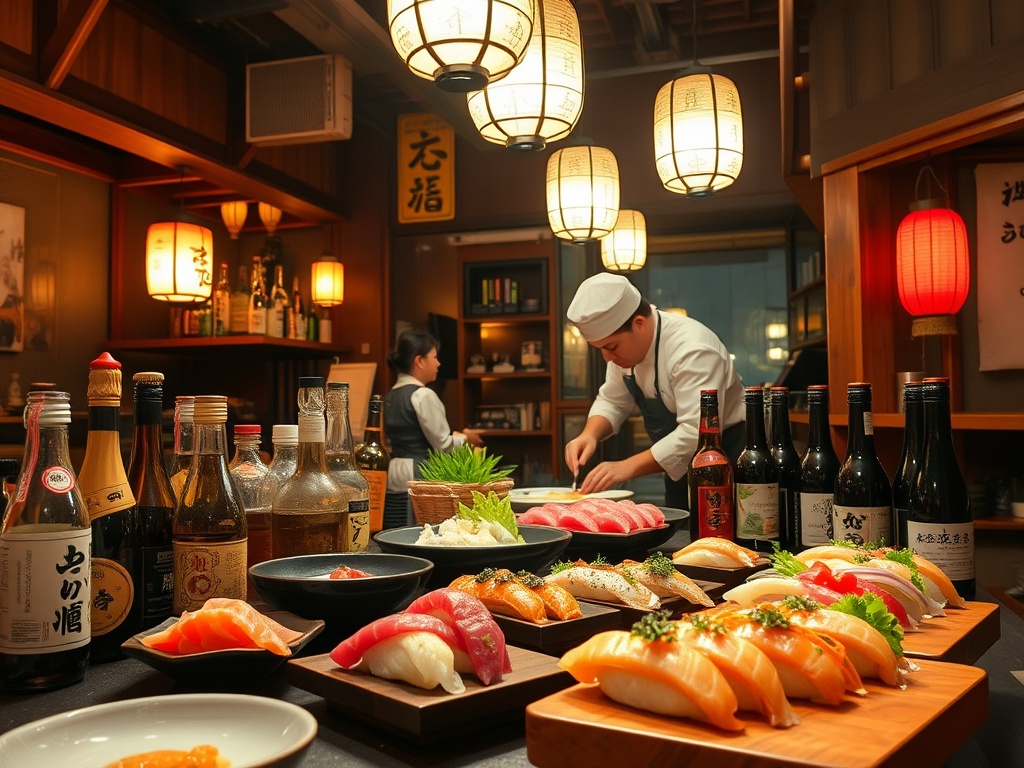 Sake and Sushi: Unveiling Kyoto's Secret Gastronomic Spots