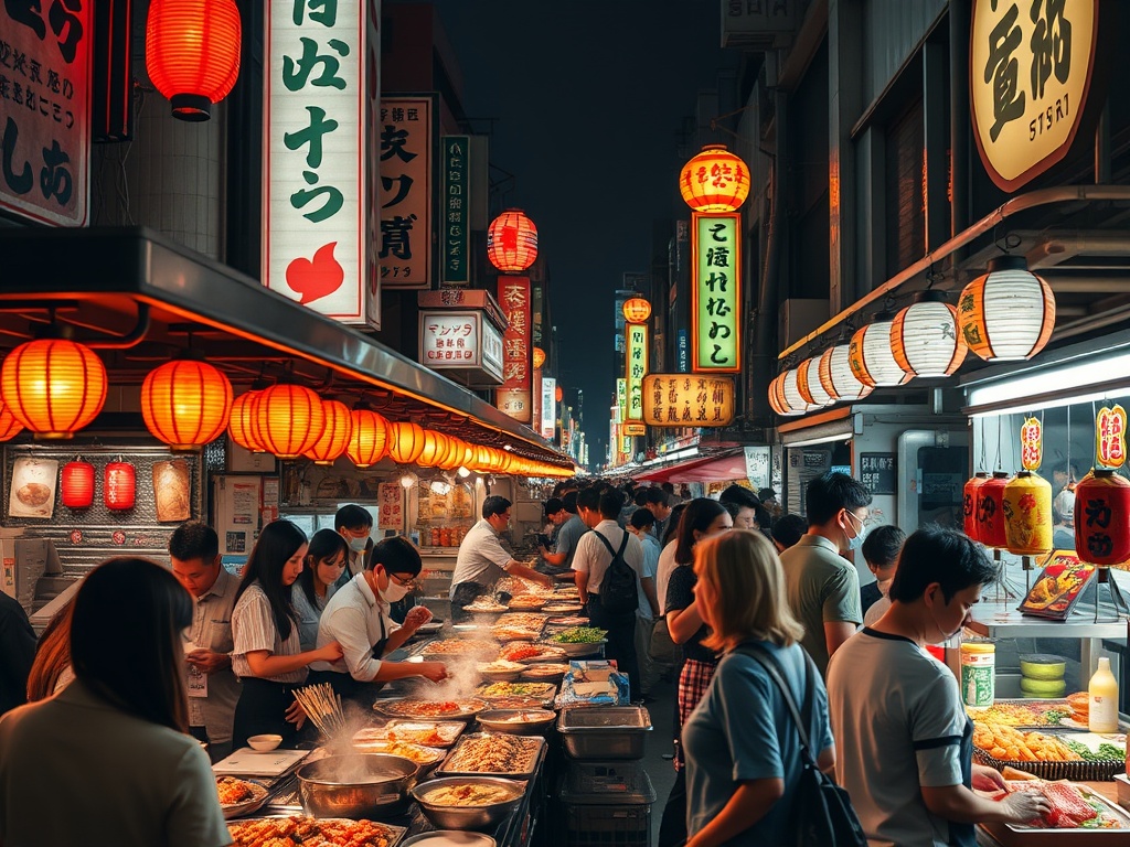 Sizzling Streets: A Culinary Journey Through Dotonbori's Flavors