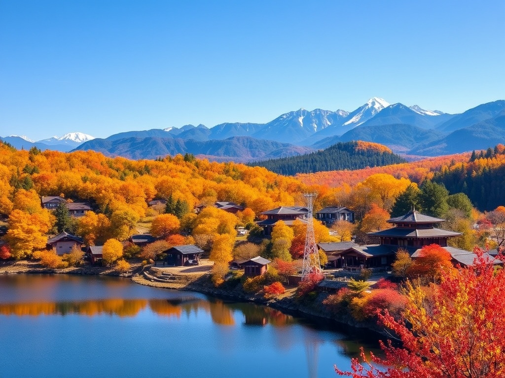 Autumn's Golden Palette: Japan's Scenic Fall Extravaganza