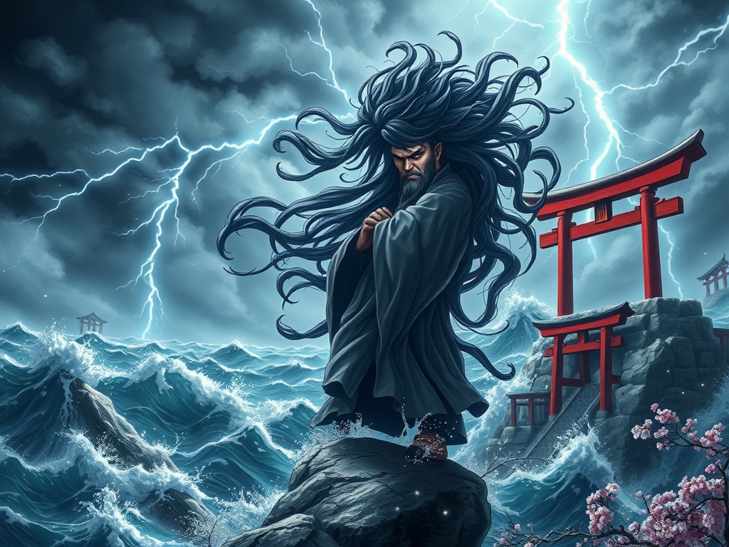 The Thunderous Storm God: Unraveling the Mysteries of Susanoo