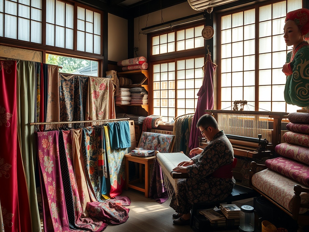 Silken Dreams: Unraveling the Mystique of Kimono Fabrics