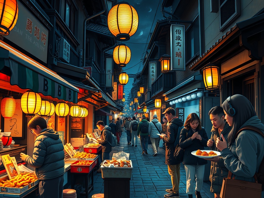 Street Food Odyssey: Unraveling Gion's Midnight Delights