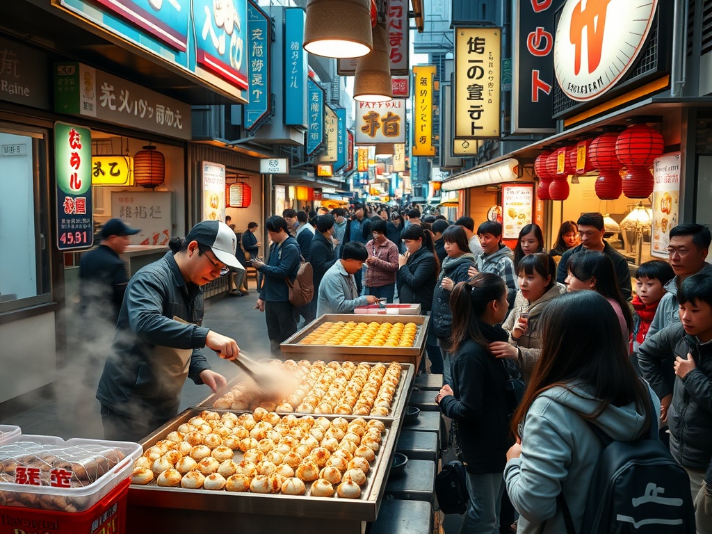 Takoyaki Temptations: Dive into Osaka's Iconic Octopus Balls