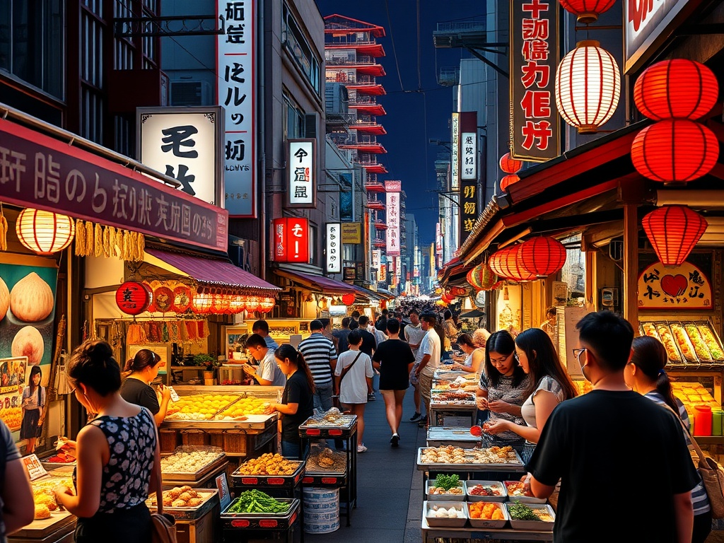 Street Food Renaissance: Discovering Osaka's Modern Flavors on Ancient Streets