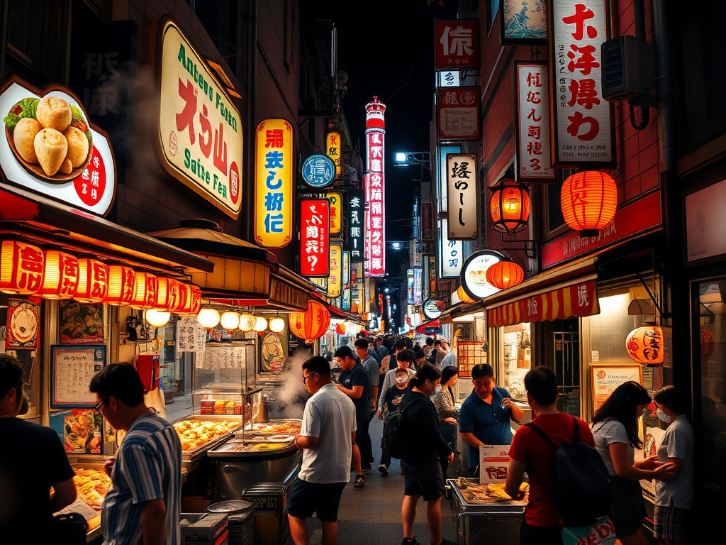 The Midnight Feast: Discovering Osaka’s Late-Night Food Culture