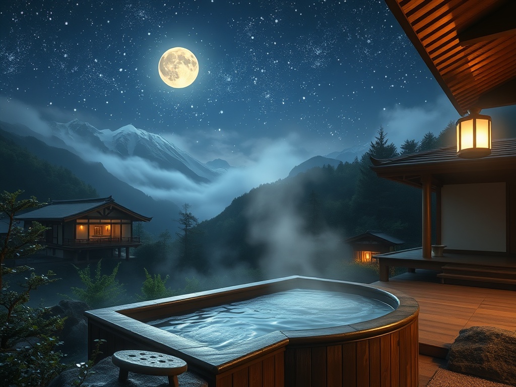 Bathing Under the Stars: The Allure of Outdoor Onsens in Japan's Scenic Landscapes