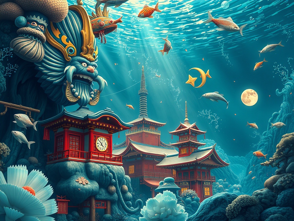 Unveiling the Ocean's Mysteries: The Enchanting World of Japanese Sea Gods