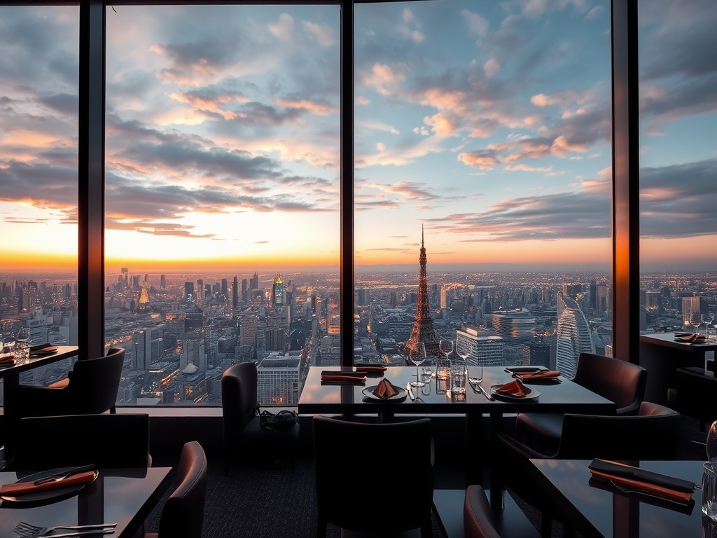 Savor the Panorama: Shibuya Sky's Unmatched Views from Every Table