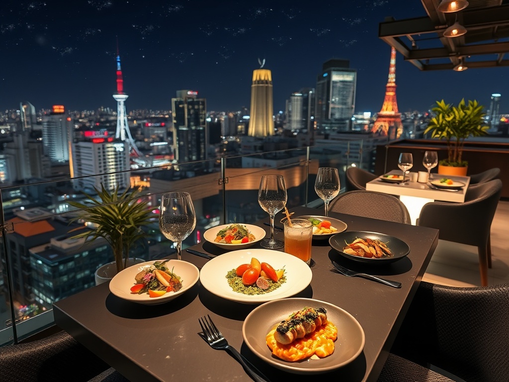 Sky-High Delicacies: Discovering the Culinary Gems of Shibuya's Rooftop