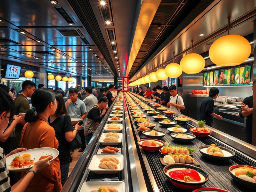 Sushi on the Speed: A Dive into Tokyo's Conveyor Belt Wonders