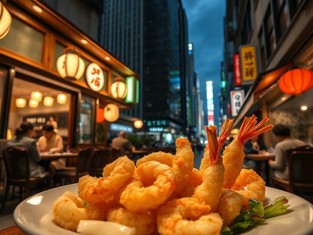 Tempura Temptations: Crispy Delights in the Heart of the City