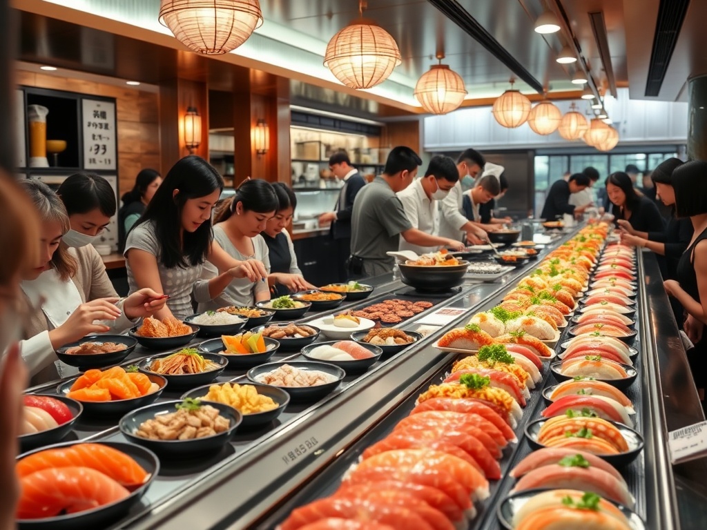 Sushi On-The-Go: Discover Tokyo's Conveyor Belt Wonders