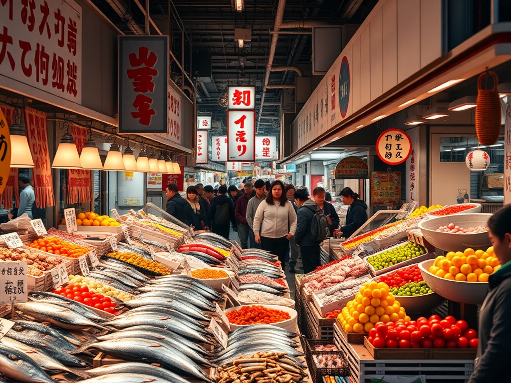 A Culinary Wonderland: Unveiling Tsukiji's Hidden Gems