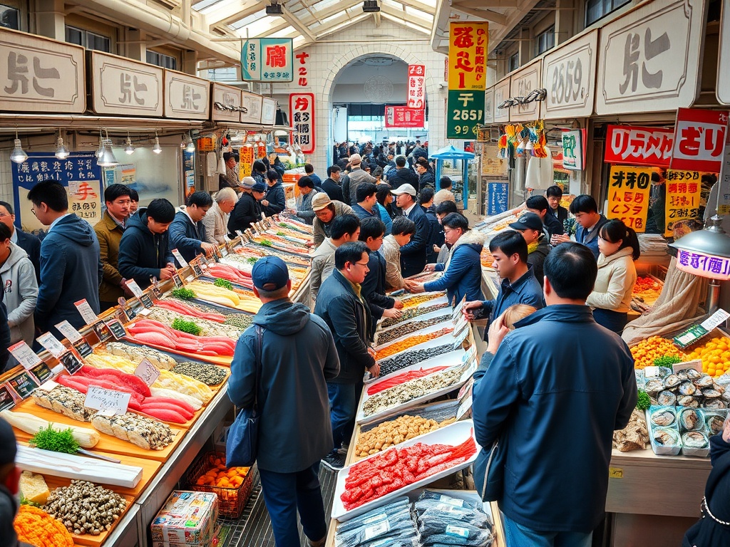 Seafood Extravaganza: Dive into Tsukiji's Oceanic Delights