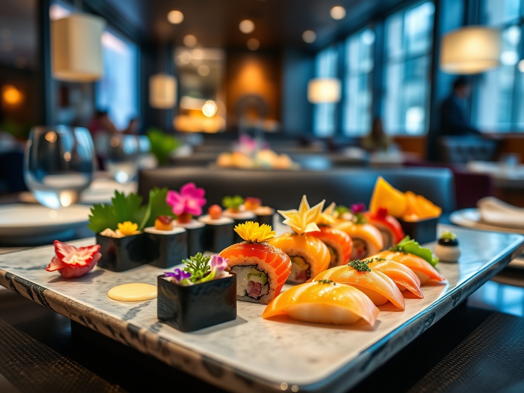 Epicurean Exploration: Savoring Sushi with a Twist